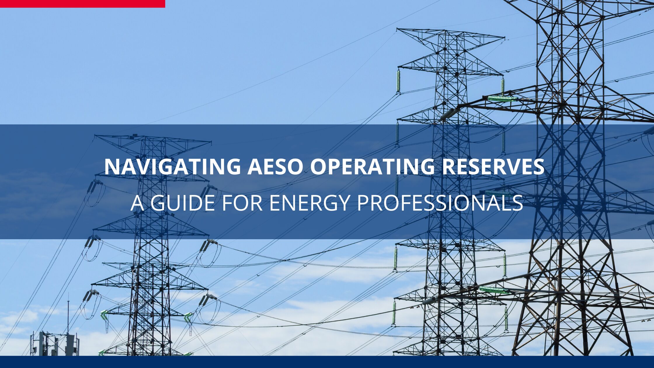 How to Navigate AESO Operating Reserves: A Guide for Energy Professionals