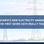 Market Renewal Program MRP, Ontario’s New Electricity Market After Seven Days