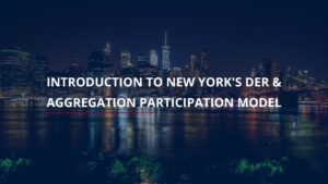 NYISO DER-Aggregation Participation Model